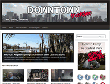 Tablet Screenshot of downtowntraveler.com